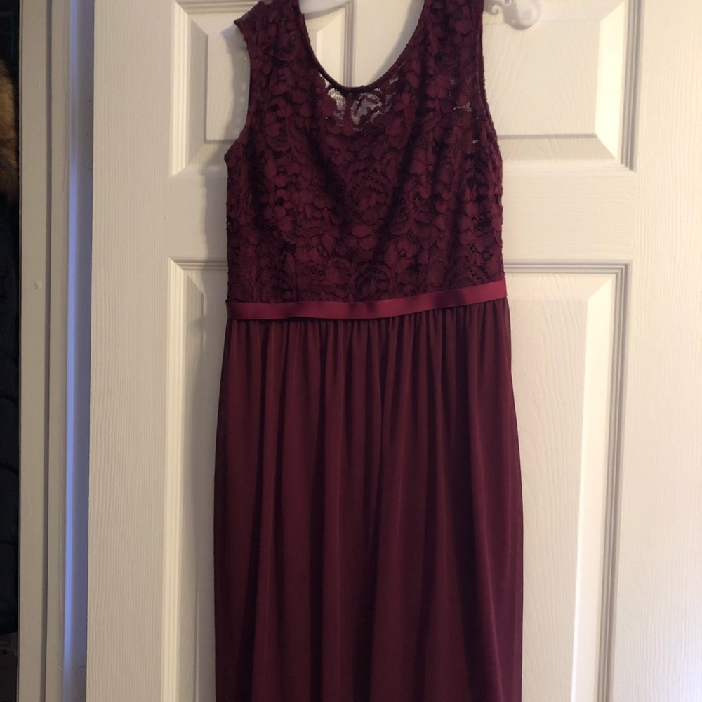 David’s Bridal Junior bridesmaid dress